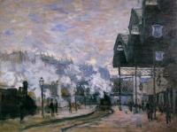 Monet, Claude Oscar - Saint-Lazare Station, the Western Region Goods Sheds